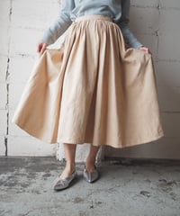 1980's COMME des GARÇONS Floral Jacquard Flared Skirt BE