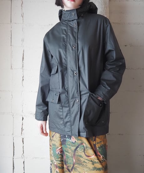 LAUREN RALPH LAUREN Rubber Coating Mountain Jacket BK