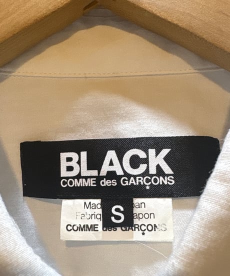 BLACK COMME des GARÇONS Three Quarter Sleeve Shirt WH