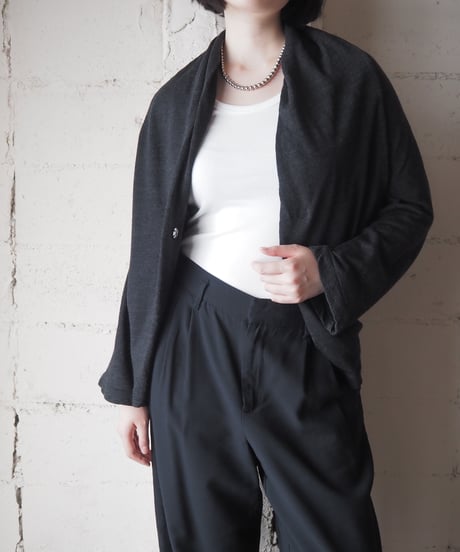 Yohji Yamamoto Deformation Knit Cardigan DGR