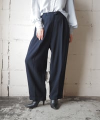 LAUREN RALPH LAUREN Made in USA 2 Tuck Wool Slacks NV