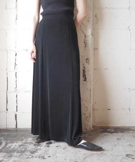 Easy Tight Long Skirt BK
