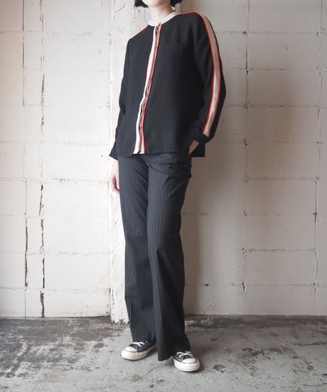 ESSENTIEL ANTWARP Band Collar Blouse BKWHRE