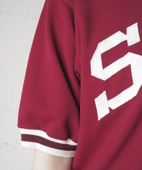 1970-80's RUSSEL "SHEN" Logo Ringer Tee BUR