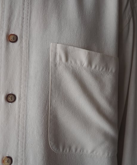 Silk Band Collar Shirt IV