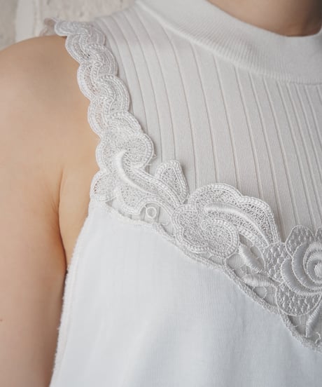 Vintage Flower Lace Camisole WH