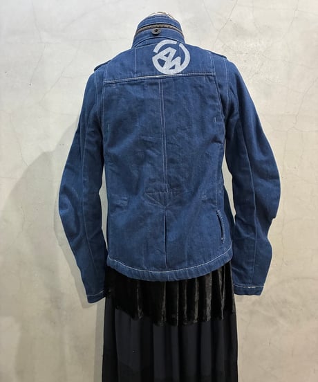 G-Star RAW Stand Collar Design Denim Jacket NV