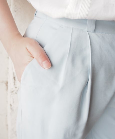 Tuck Wide Pants LBL