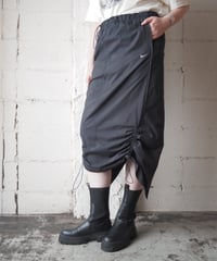 Remake NIKE Drawstring Track Skirt BK