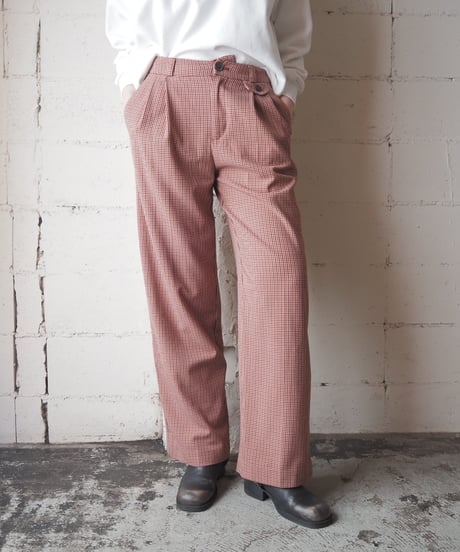 Multi Color 2 Tuck Wide Pants BR RE