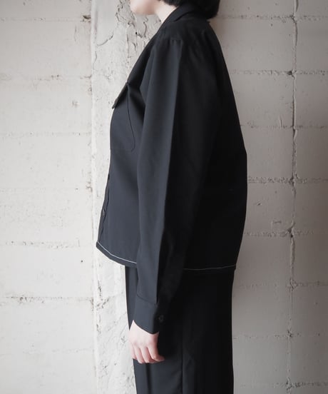 Remake Patched CPO Shirt BK