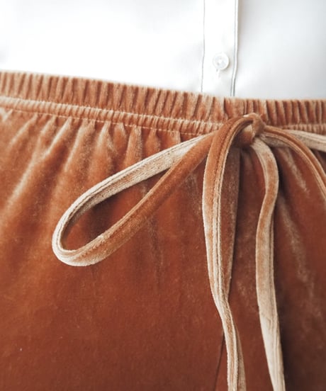 Made in Canada Velvet Wide Easy Pants CM