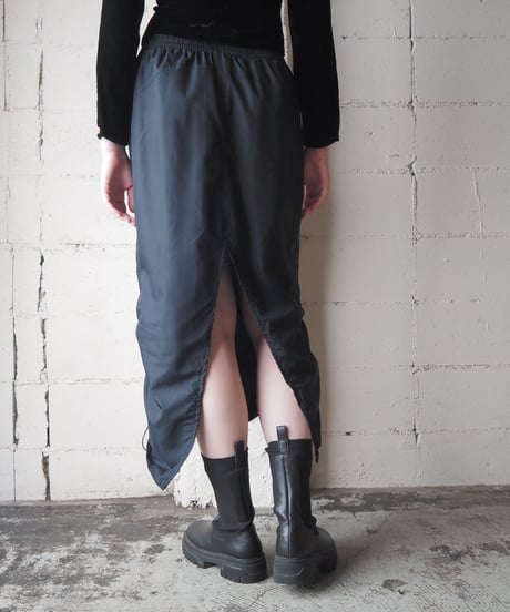 Remake UNDER ARMOUR Drawstring Track Skirt BK
