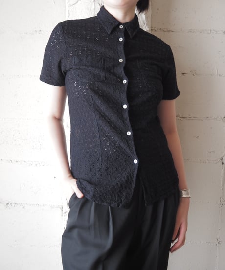 Woodpecker Lace S/S Shirt BK