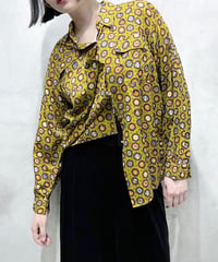 Jean Paul GAULTIER FEMME Circle Pattern Shirt KA