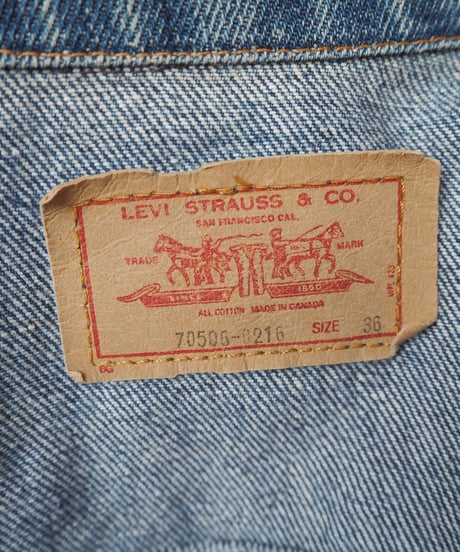 Levi's 70506-2106 Vintage Denim Jacket BL
