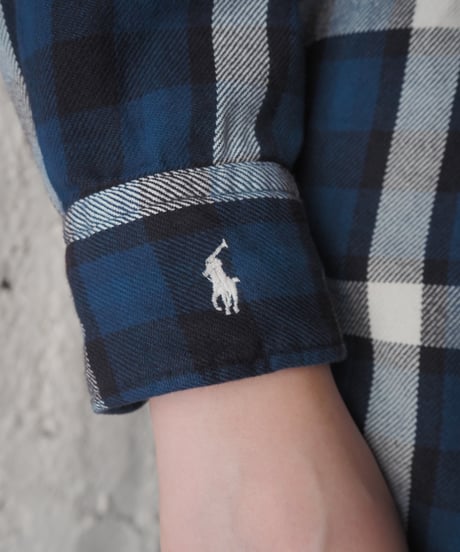 Polo by Ralph Lauren Plaid Flannel Shirt NV WH