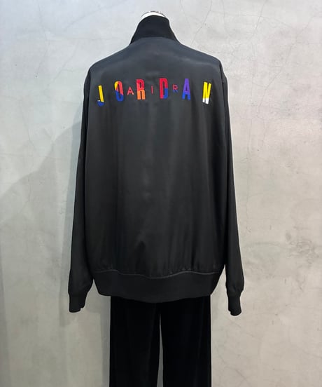 JORDAN Back Logo Satin Blouson BK
