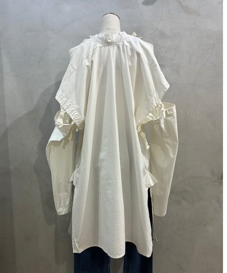 1950-60's Swedish Army Hospital Shirt Coat WH