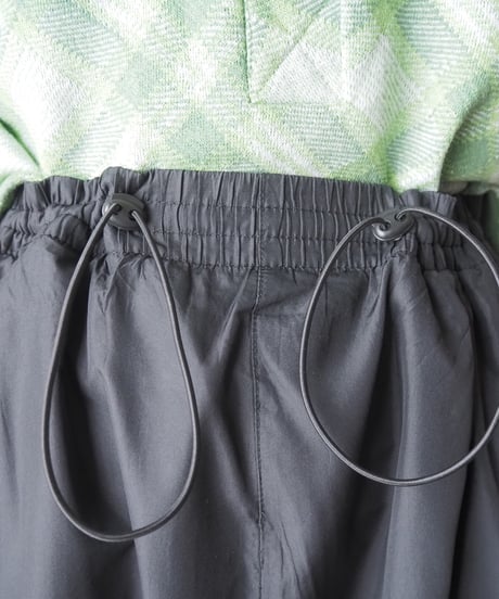 Remake adidas Drawstring Track Skirt BK WH