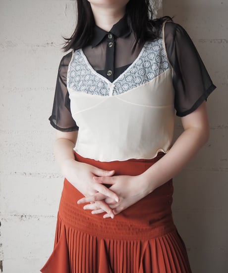 Lace Switching Camisole BEWH
