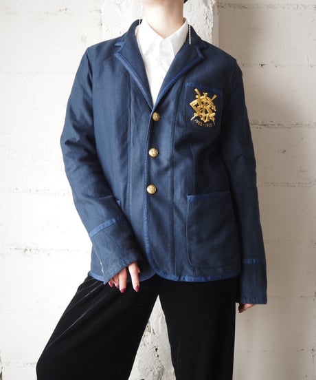 RALPH LAUREN SPORT Emblem Cotton Tailored Jacket NV