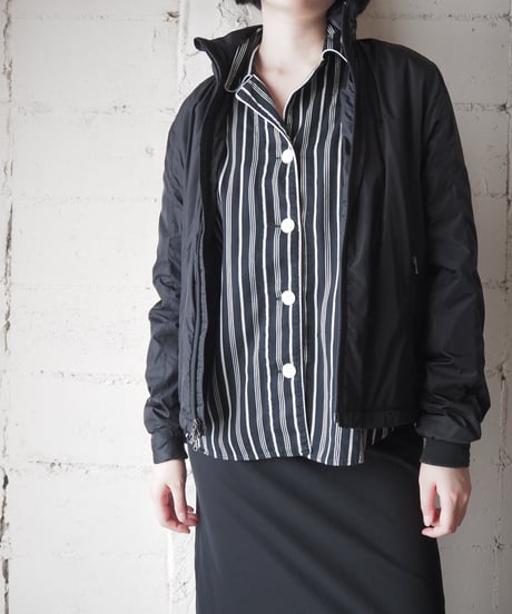 POLO RALPH LAUREN Stand Collar Zip Up Jacket BK