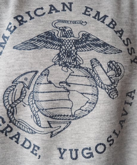 AMERICAN EMBASSY BELGRADE YUGOSLAVIA Print Sweat GR