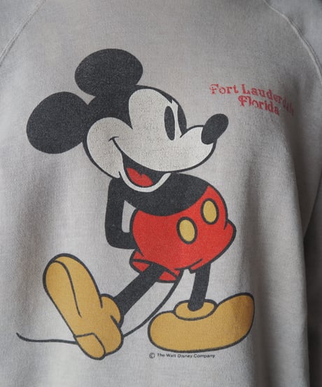 1980's Mickey Print Sweat LGR