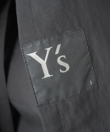 Y's Asymmetric Collar Jacket BK