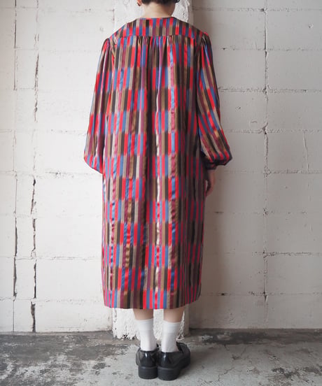 1980's HANAE MORI Stripe Dress RE