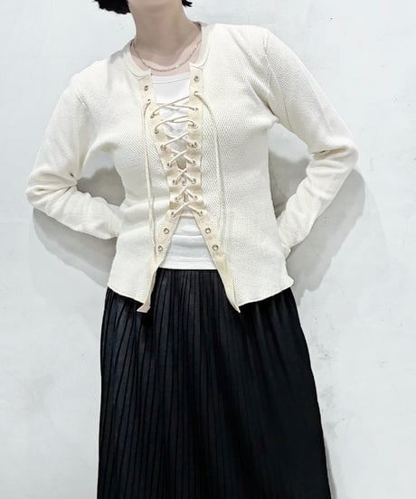 REMAKE Vintage Lace Up Thermal IV