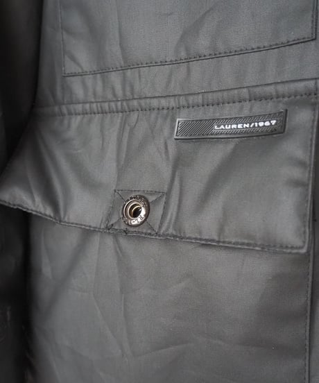 LAUREN RALPH LAUREN Rubber Coating Mountain Jacket BK