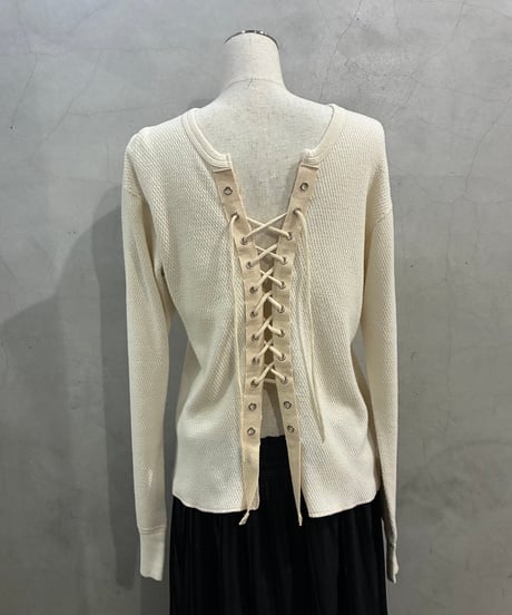 REMAKE Vintage Lace Up Thermal IV