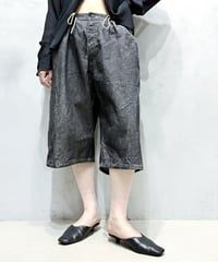 REMAKE Dickies Drawstring Denim Shorts BK