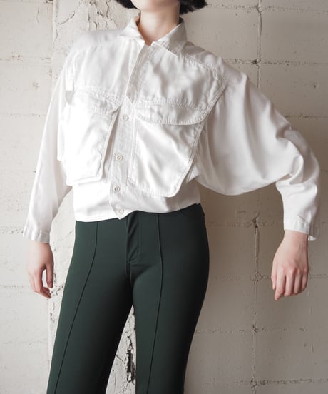 1980's Short Shirt Jacket WH