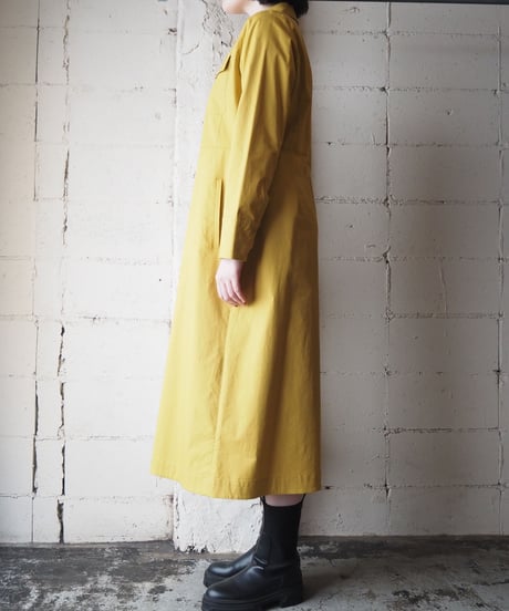 'S MaxMara Long Shirt Coat Dress YE