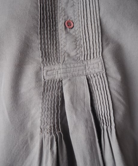 J.Peterman Band Collar Pullover Shirt GR