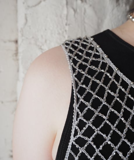 Beads Crochet Vest SV