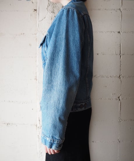 REMAKE Levi's Collarless Denim Jacket BL