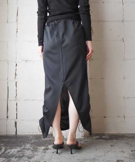 Remake adidas Drawstring Track Skirt BK