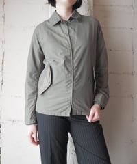 KENZO JEANS Rounded Collar Zip Up Jacket KA