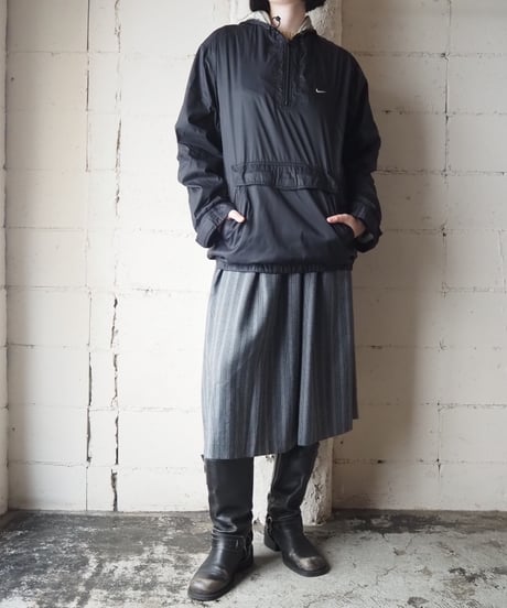 NIKE Nylon Anorak Jacket BK