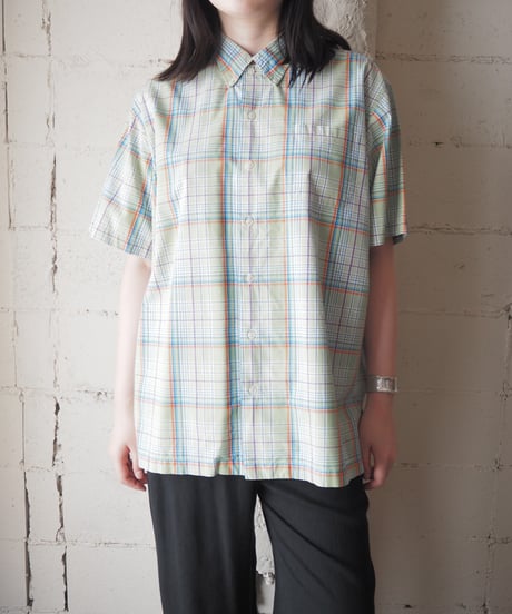 Ralph Lauren Short Sleeve Button Down Check Shirt YGN