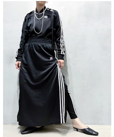 adidas Side Snap Track Skirt BKWH