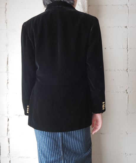 Ralph Lauren Double Breasted Velvet Jacket BK