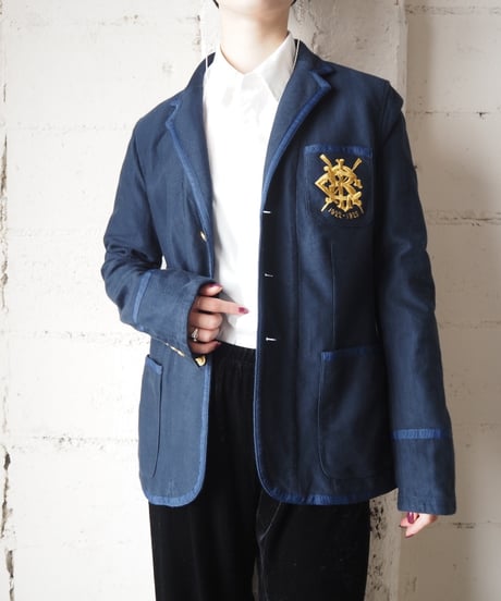 RALPH LAUREN SPORT Emblem Cotton Tailored Jacket NV