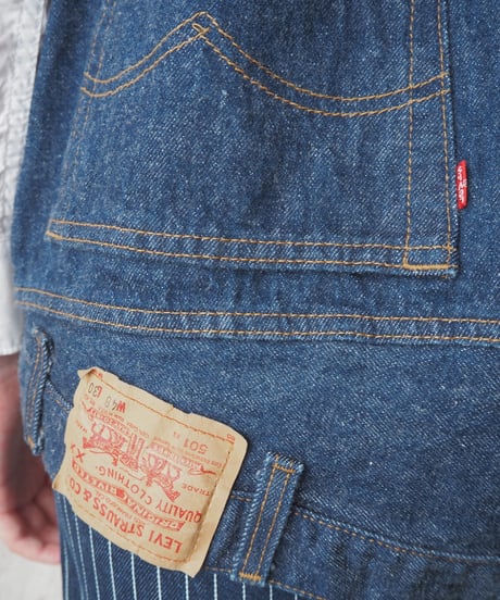 REMAKE Levi's Fringe Vest NV