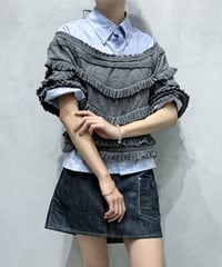 3.1 Phillip Lim Ruffled Short Sleeve Knit GR