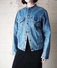 REMAKE Levi's Collarless Denim Jacket BL